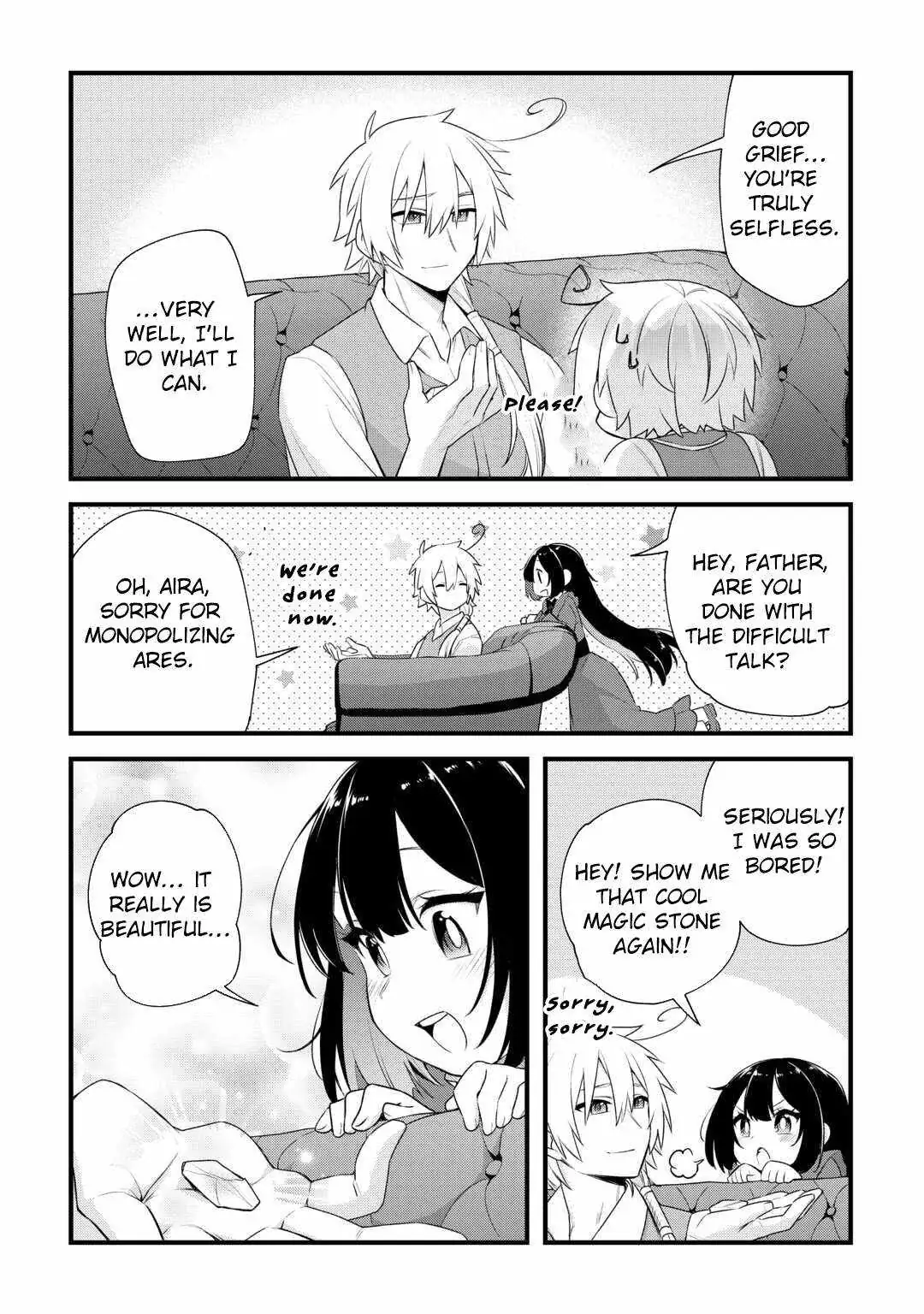 Zensei de Kazoku ni Megumarenakatta Ore, Konyo de wa Yasashi Kazoku ni Kakomareru Chapter 12 — Page 10