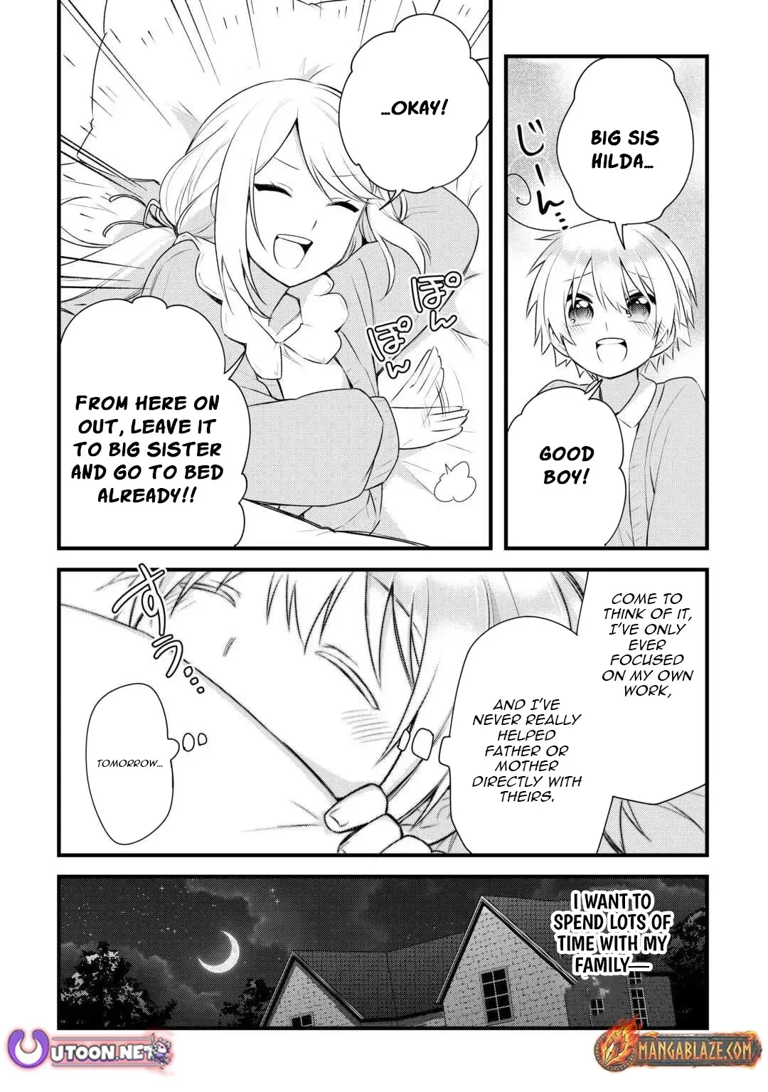 Zensei de Kazoku ni Megumarenakatta Ore, Konyo de wa Yasashi Kazoku ni Kakomareru Chapter 13 — Page 26