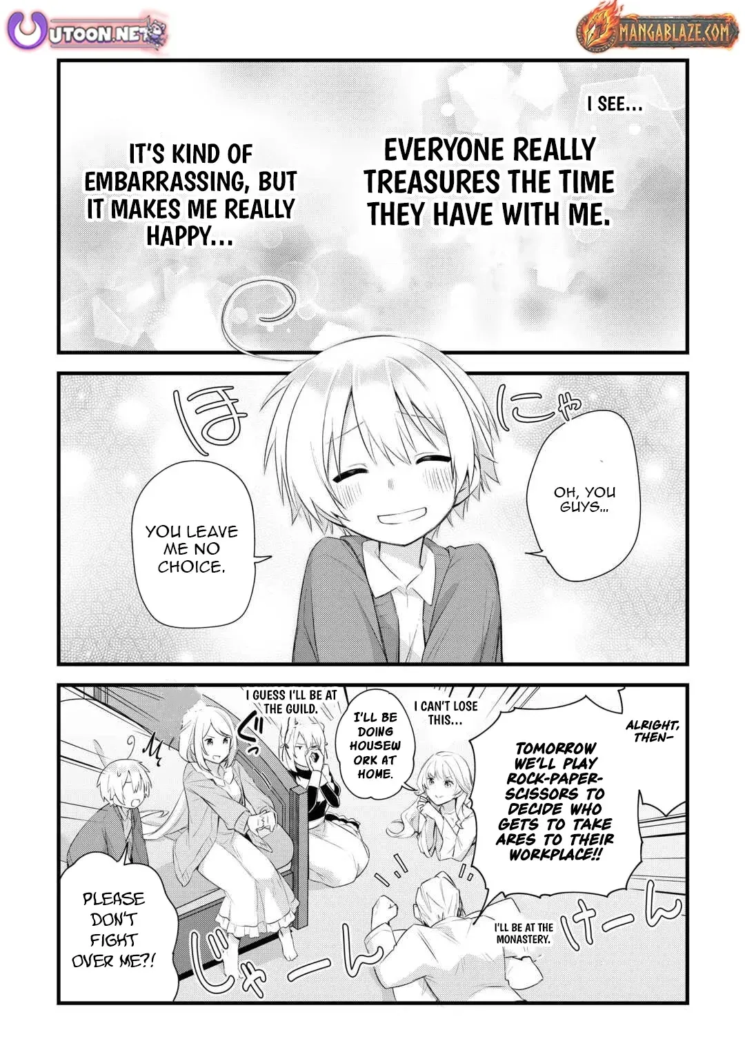 Zensei de Kazoku ni Megumarenakatta Ore, Konyo de wa Yasashi Kazoku ni Kakomareru Chapter 14 — Page 25