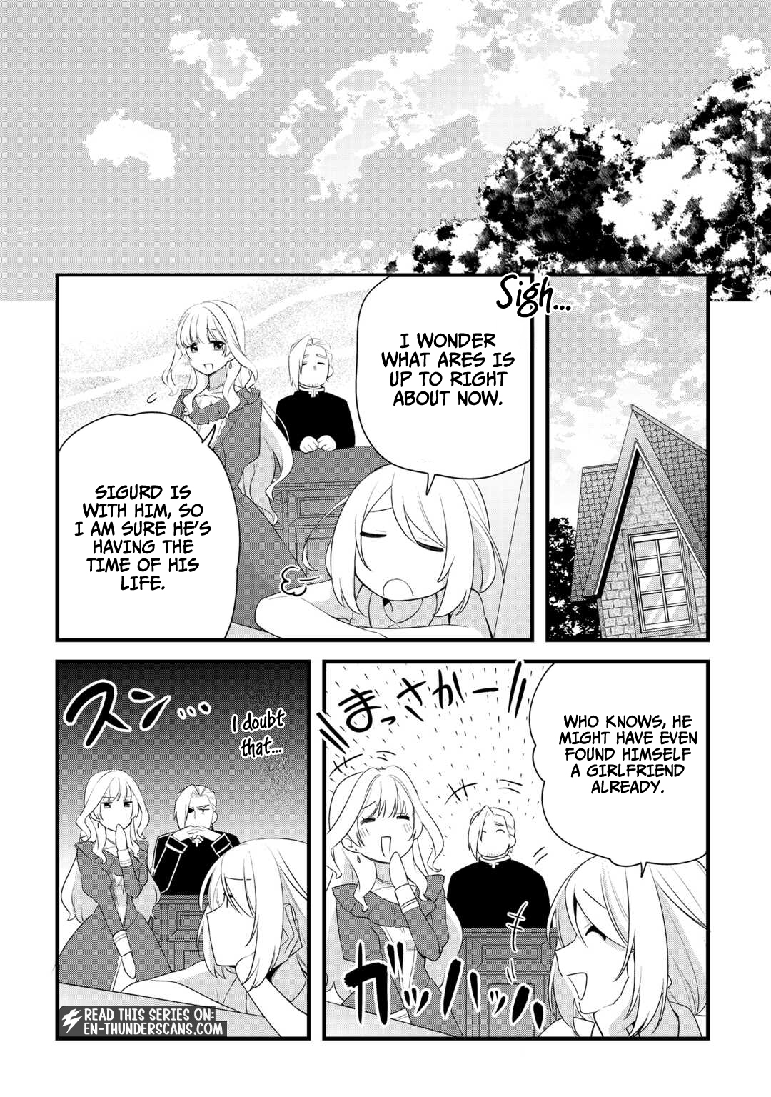 Zensei de Kazoku ni Megumarenakatta Ore, Konyo de wa Yasashi Kazoku ni Kakomareru Chapter 17 — Page 17