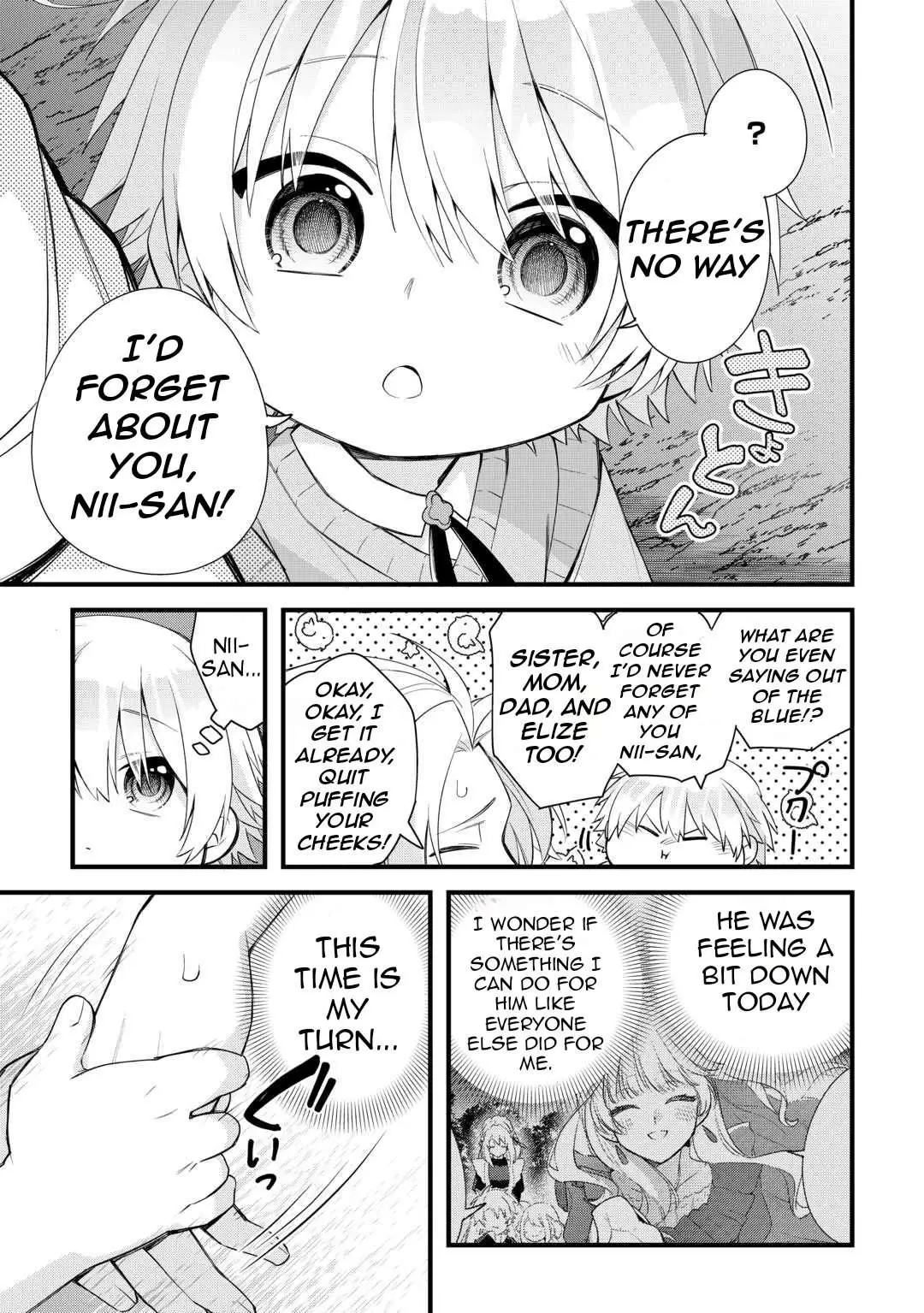 Zensei de Kazoku ni Megumarenakatta Ore, Konyo de wa Yasashi Kazoku ni Kakomareru Chapter 3 — Page 23